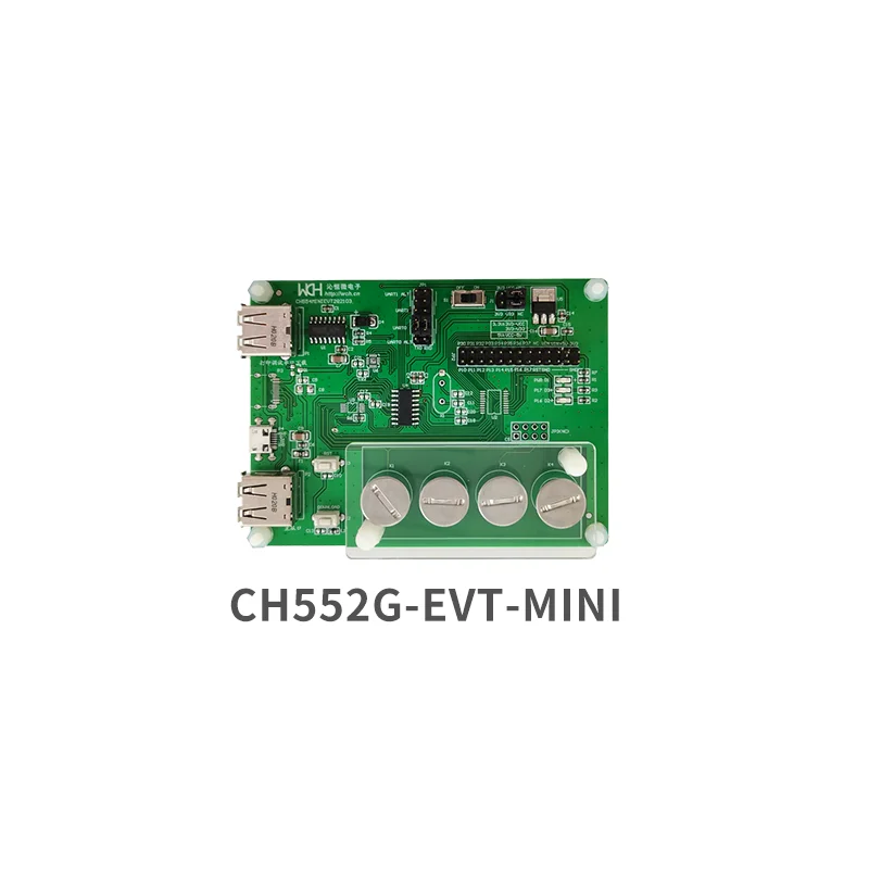 Placa de desenvolvimento Ch552, baixa velocidade, velocidade máxima, usb, bocado 8, mcu e8051, 2 pcs/lot