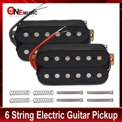 Humbucker 6 String Electric Guitar Pickup Double Coil Humbucker Electric Guitar Pickup Bridge or Neck Pickup Black