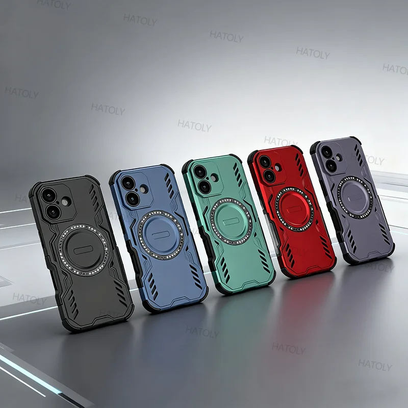 Heat Dissipation For iPhone 17 Case apple iPhone 17 Air iPhone 17 Pro Max Cover Shockproof Magsafe Wireless Charging Phone Case