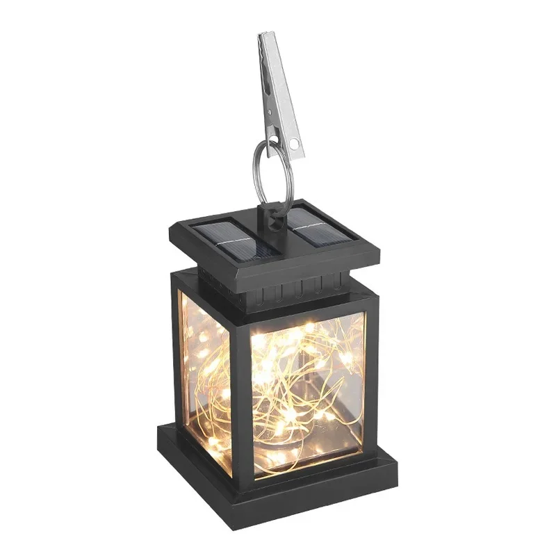 Solar Powered String lantern, Starry String Lights, Outdoor Waterproof Patio Balcony Decorative Iandscape Lights