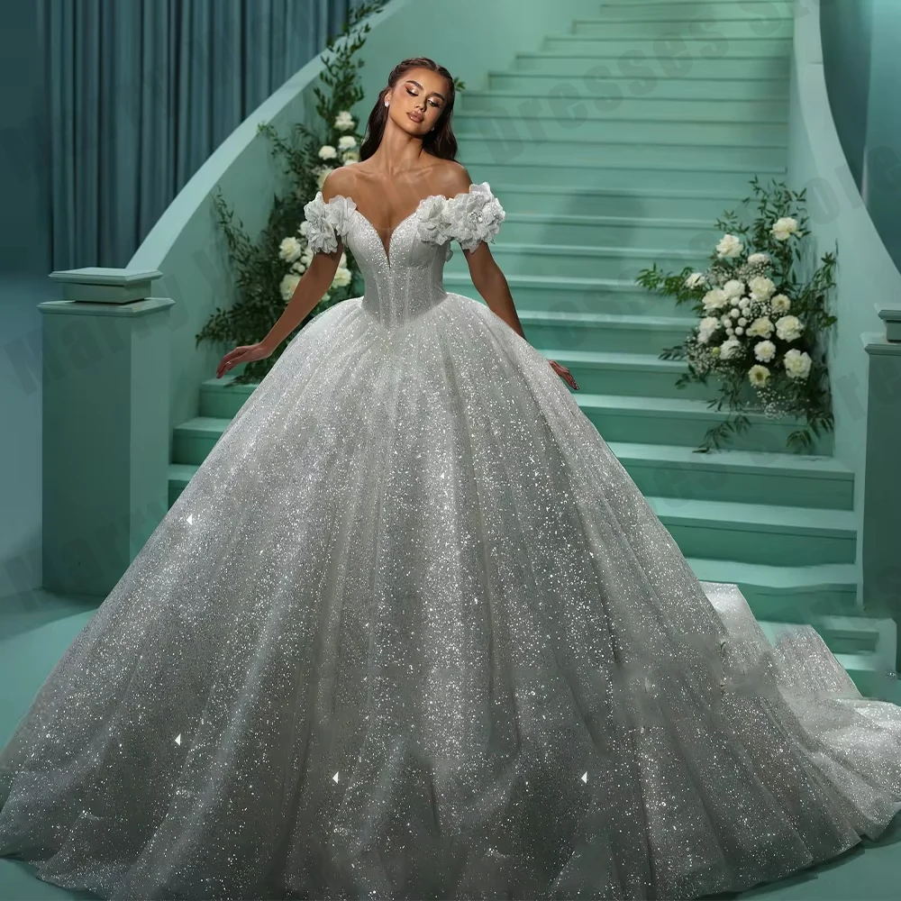 Glitter Princess Wedding Dress