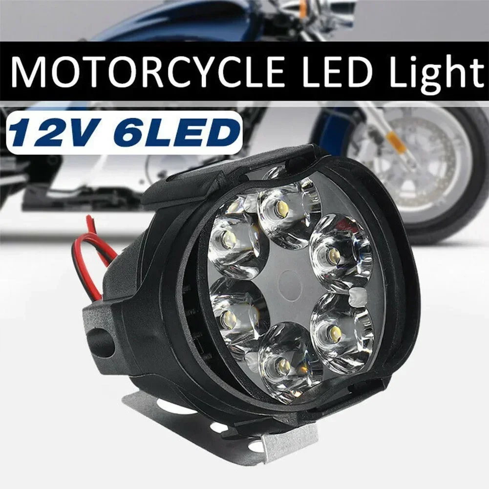 

2pcs Motorcycle Headlight 12V 8W Car Off-road Bike Motorcycle Light 6 LED IP65 Waterproof DRL Spotlight Lamp NEW NEW