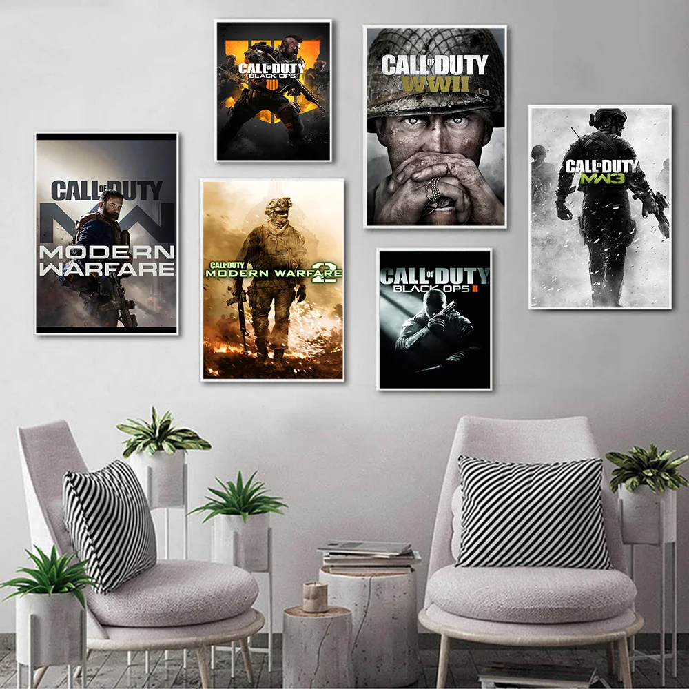 Call of Duty Modern Warfare Wall Art Canvas Poster And Print Canvas Painting Decorative Picture For Bedroom Home Decor