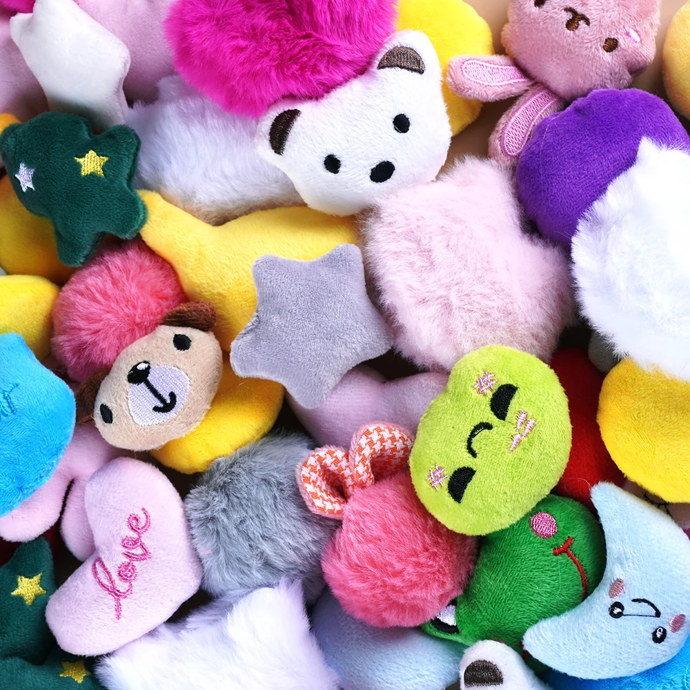 Mini 6 * 4CM Small Soft Stuffed Animal Plush Plush Toy Doll Design Rabbit Bear And Other Multi-model Small Toys Baby kids Gifts