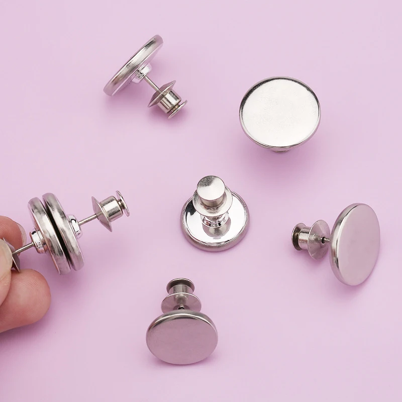 

Magnetic Buckle Metal Sewing-Free Curtain Belt Simple Portable Fixed Buckle Simple Leak-Proof Round Diy Accessories 17/20/25MM