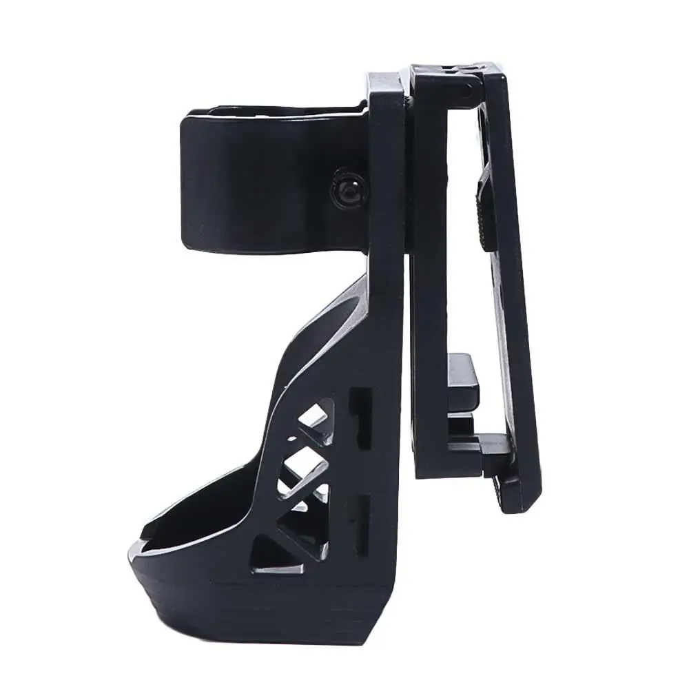 360° Rotating Rotating Flashlight Holder with Lever Side Lock Quick Unplug Flashlight Cover Portable Stable Security Patrol