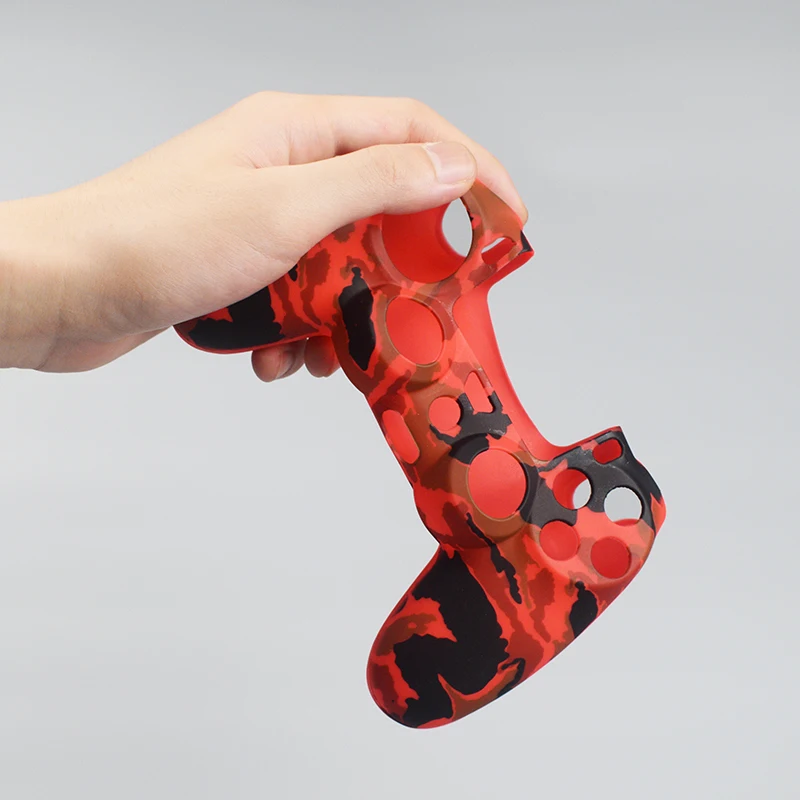 Soft Silicone Gel Rubber Case para Sony Playstation 4, Controller Protection Case para PS4 Pro Slim, Gamepad Acessórios