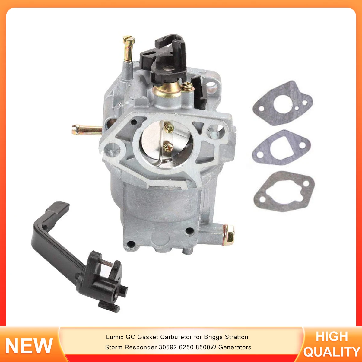 

Lumix GC Gasket Carburetor for Briggs Stratton Storm Responder 30592 6250 8500W Generators
