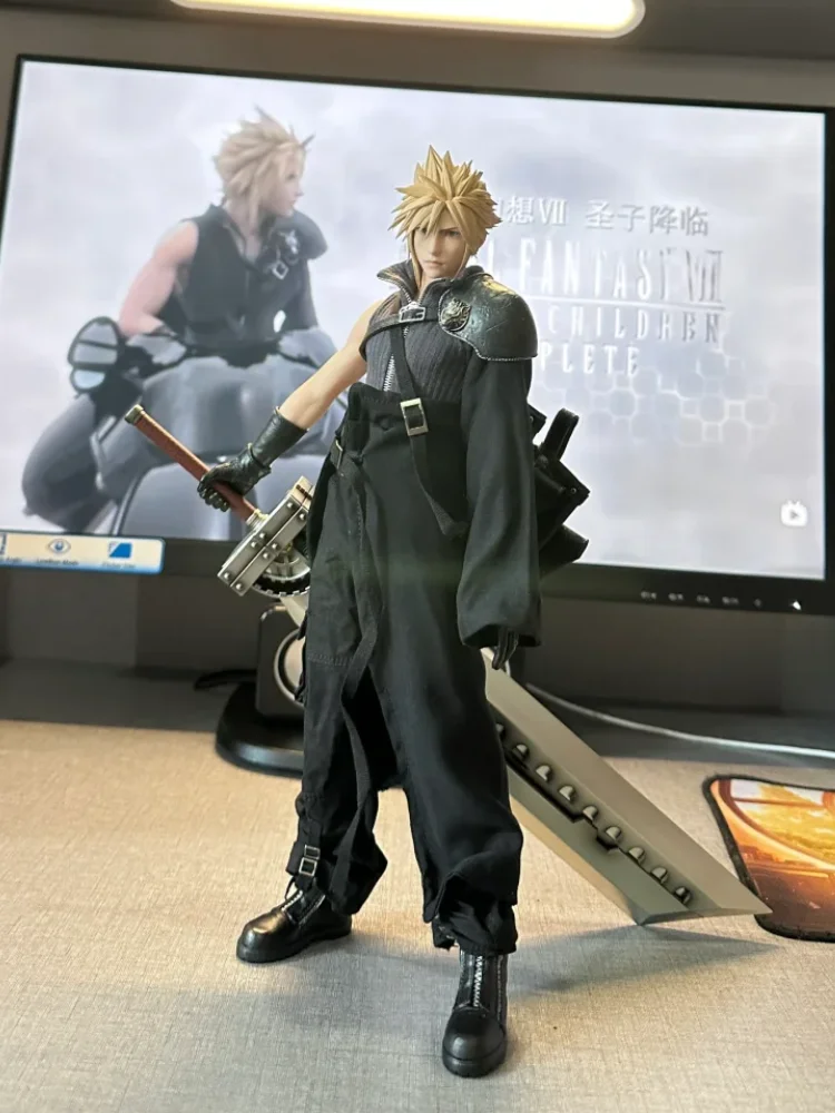 100% Original Male Warrior Ac Version Cloud Strife Gametoys Gt-006a Gt-006c 1/6 Model Full Set 12