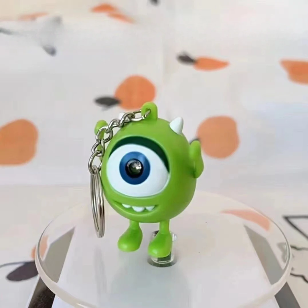 HOT NEW Les grands yeux illuminontont et dites 'Je t'aime'. Porte-clés, bébé poupée, artefact de confession, monstre pendentif sonore, porte-clés