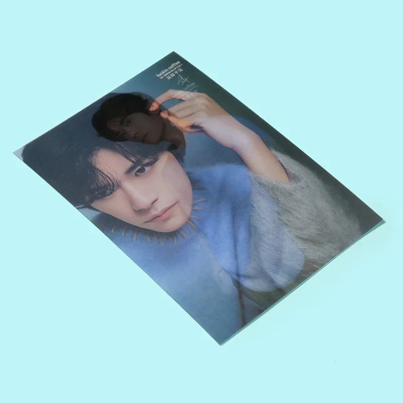 Customized. Peripheral Grating Transformation Card Set of Two, Celebrity Style Birthday Membership Card