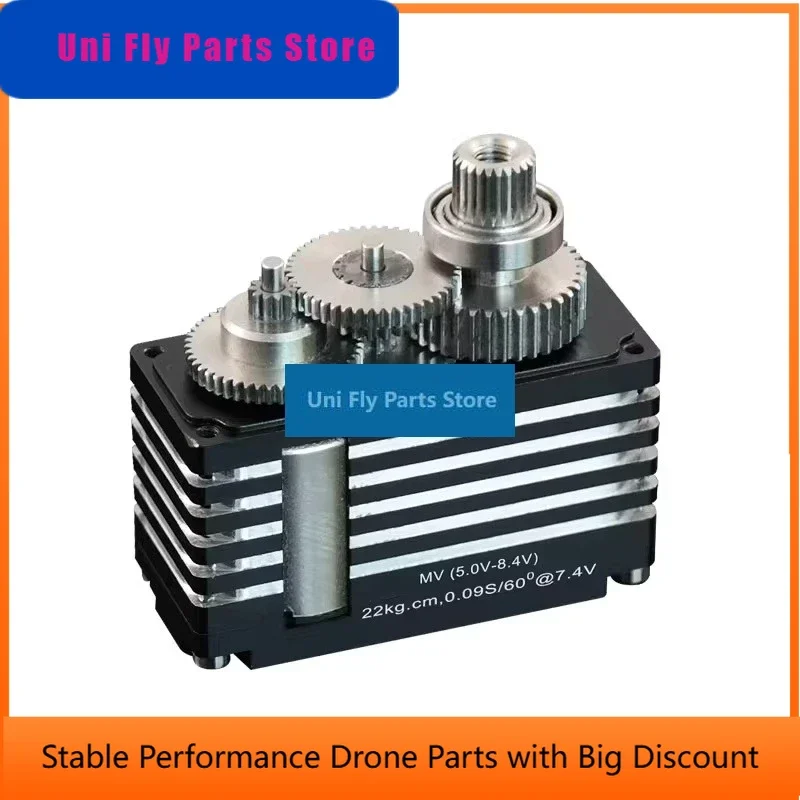 UniFlyOriginal High Torque Full Aluminum Casing Kingmax CLS2209M 22kg Digital Mini Servo For High Performance