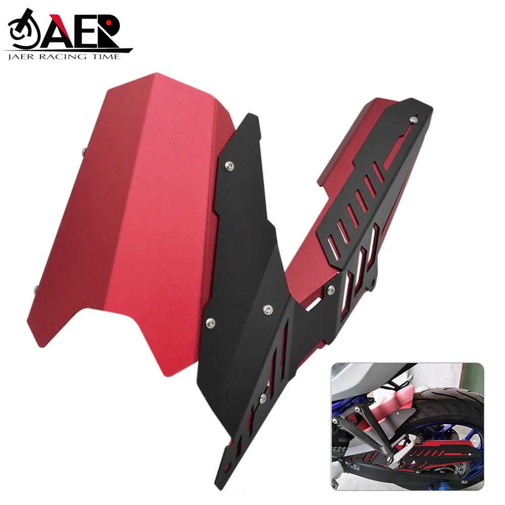 MT03 MT25 R3 R25 Rear Chain Guard Cover Fender Mudguard for Yamaha YZF-R3 MT-03 MT-25 2015-2022 YZF-R25 2013-2022