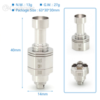 SXK Four One Five 415BB MTL Style RBA 316 SS for Boro Tank AIO / Billet / SXK BB / Vandy Vape Pulse Cthulhu Boro VAPE Mod