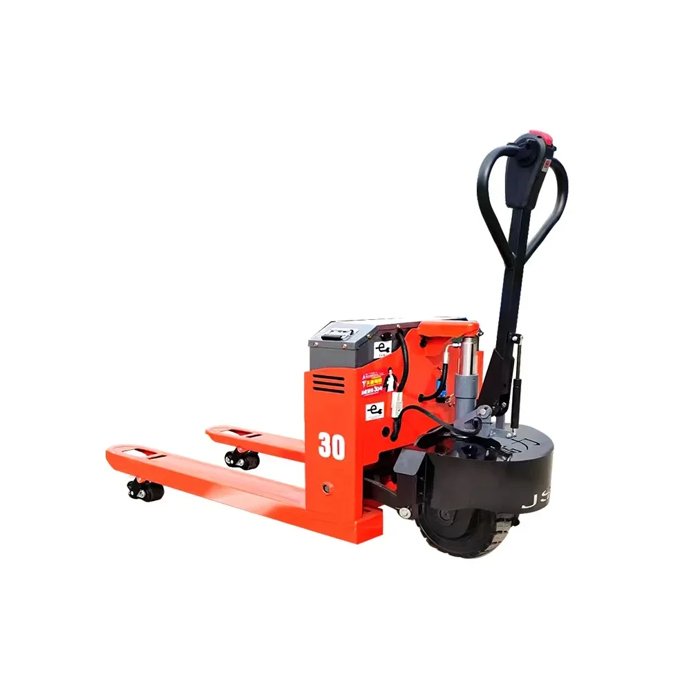 Electric forklift Small forklift Fully electric hydraulic loading and unloading pallet truck