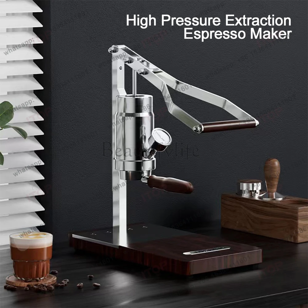 

New Style 100ml Espresso Manual Hand Press Coffee Maker Machine