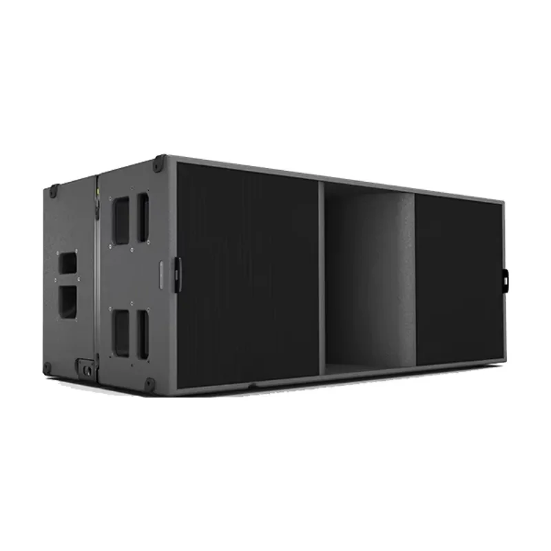 High-End 18-Inch Dual Professional Stage Subwoofer 4 Ohm SB218S Peak 6000W Wooden Speaker Neodymium Magnet for Club Performance