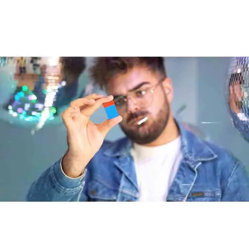 الطوب المطاطي بواسطة جوليو مونتورو الخدع السحرية عن قرب أداء أوهام الساحر الحيل الدعائم #4