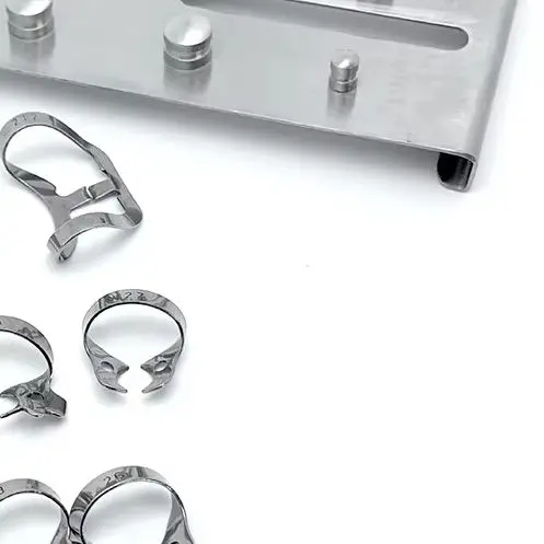 

Professional Dental Rubber Dam Clamps Kit Endodontic Oral Surgery Orthodontic Barrier Clip Holder Frame Dentistry Tools