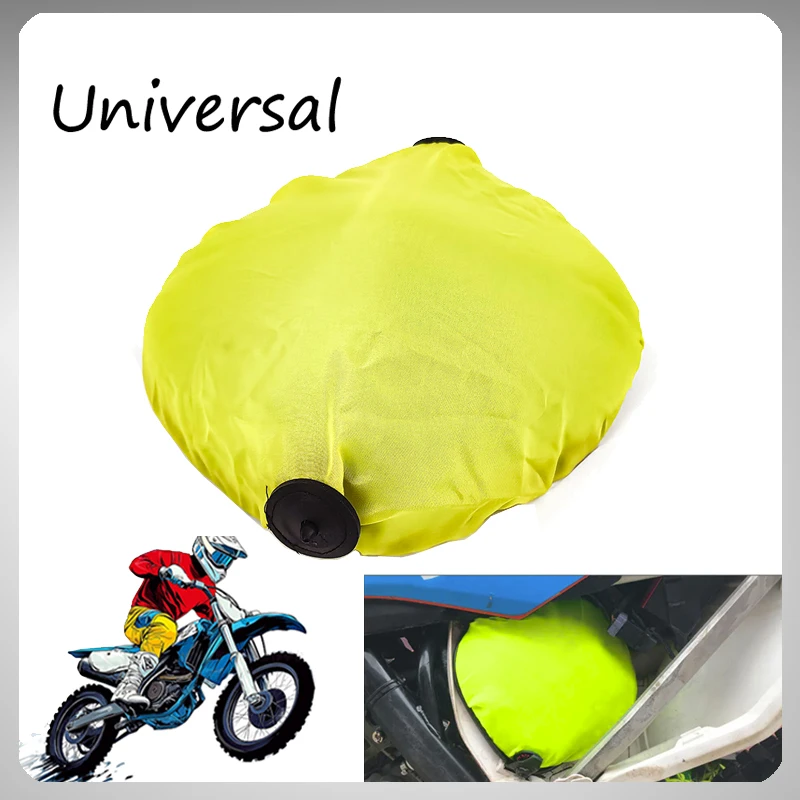 Universal Motorcycle Air Filter Cover Dust Sand Cover For KTM KAWASAKI SUZUKI YAMAHA HONDA Motocross Engine Cleaning Protector