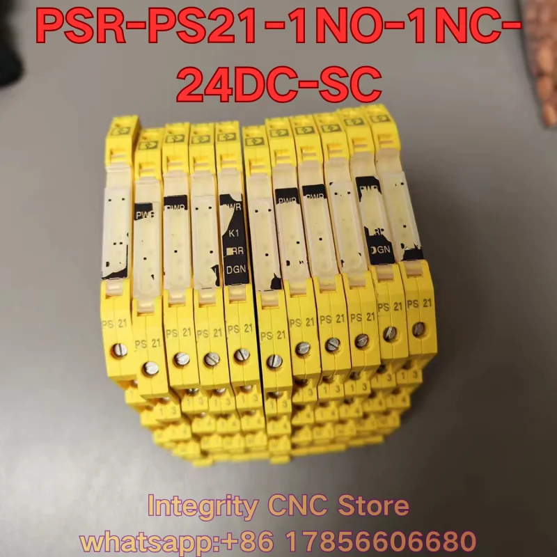 Second-hand PSR-PS21-1NO-1NC-24DC-SC module function test is normal 2700357