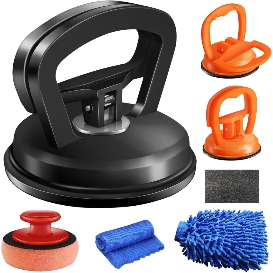 

Съемник вмятин3 Pack Автомобильный съемник вмятин Автомобильный съемник вмятин Набор для удаления вмятин на присоске Инструмент для удаления вмятин и комплект для ремонта вмятин Ручка Lif