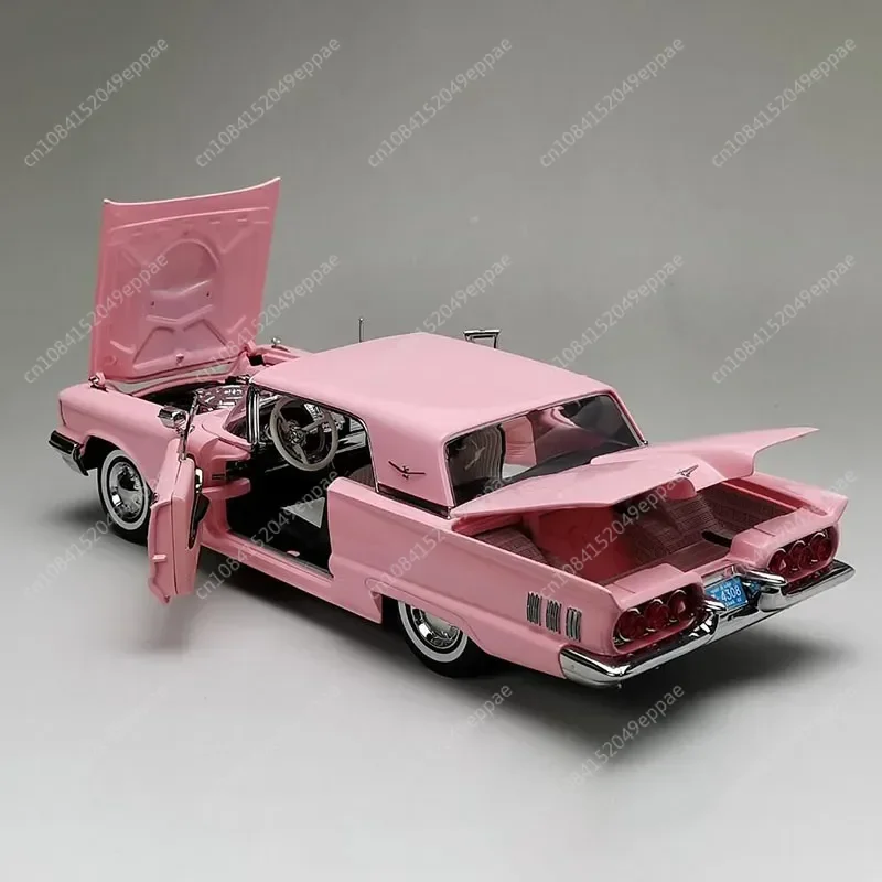 

Diecast 1/18 Scale Ford Thunderbird 1960 4308 Alloy Car Model Collection Souvenir Display Ornaments Vehicle Toy