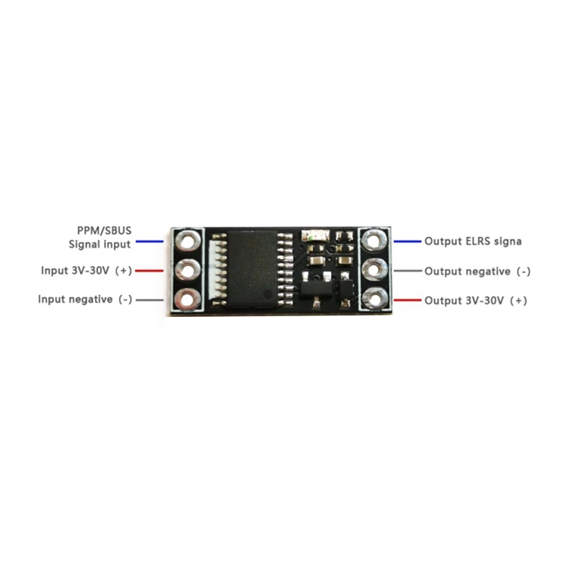 Cr1 modul ppm/sbus zu elrs crsf adapter platine pcb adapter platine für at9s flysky wlfy mc sender