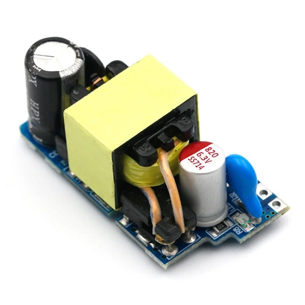 AC DC Low Power Flexible Switching Power Supply 4.8V 5. For 3v Output 85V 264V Input For Instrument Chargers Compact Blue