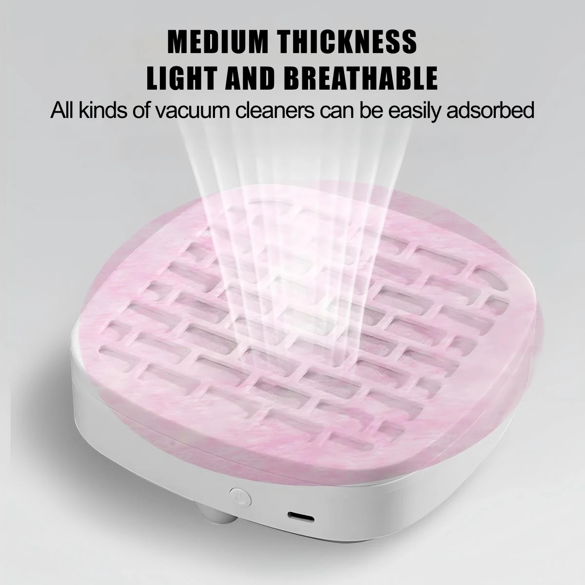 100Pcs Nail Vacuum Filter Paper Filter Set Disposable Nail Dust Filters Nail Vacuuming Cleaner Filter Nail Tech Filter Paper