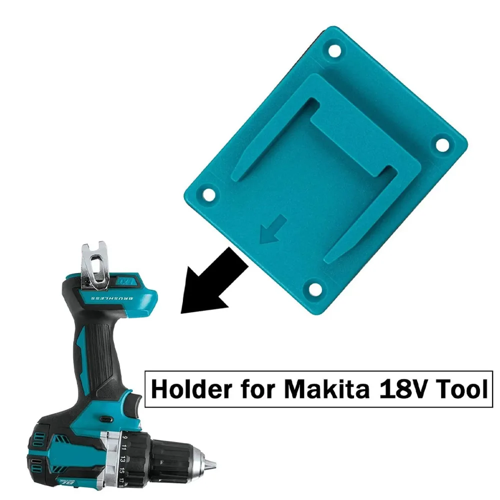 

1-5PCS Tool Holder Dock Mount For Makita&Bosch 18V Fixing Devices Drill Tool Holder Case Machine Storage Bracket Stand Slots