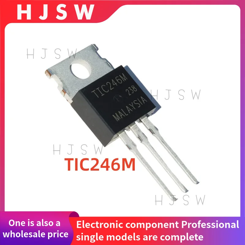 10 قطعة جديد TIC TIC106M TIC106 TIC126M TIC126 TIC216M TIC216 TIP206M TIP206 TIC226M TIC246M TIC246 TO220 MOSFET الالكترونيات #3