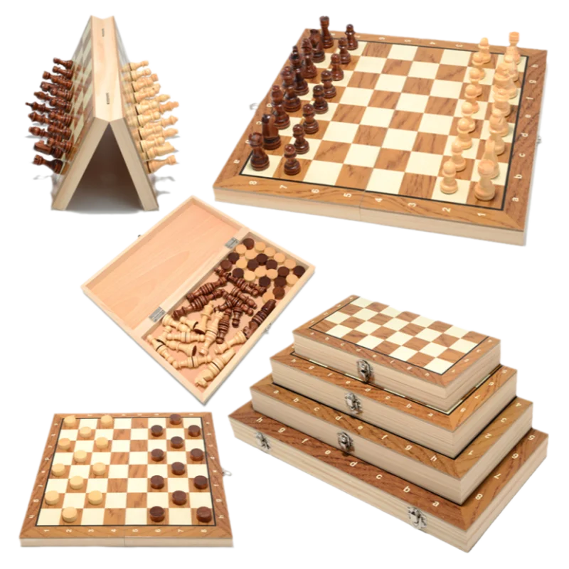 

Chess Set Games for Children Tables Board Game Magnetic Table Luxury Funny Adult Clock Boards Professional Entertainment Sports