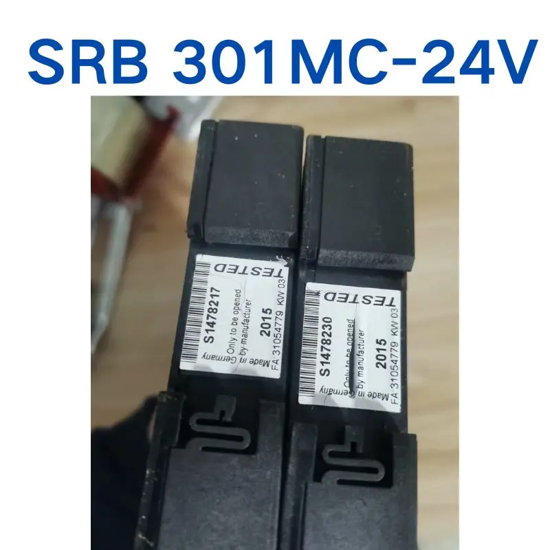 Used Safety relay SRB301MC-24V  tested OK and shipped quickly