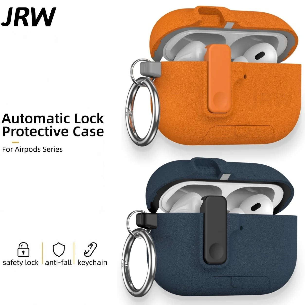 for AirPods Pro 3 Fluffy Paint Series with Magnetic Automatic Lock Phone Holder Style Earphone Case Accessories For Airpods Pro3