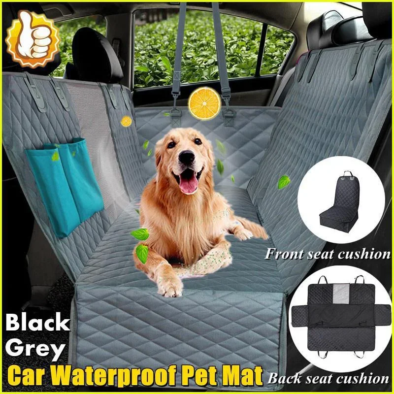 

Dog Car Seat Cover Waterproof Pet Travel Dog Carrier Hammock Car Rear Back Seat Protector Mat Safety Carrier For Dogs