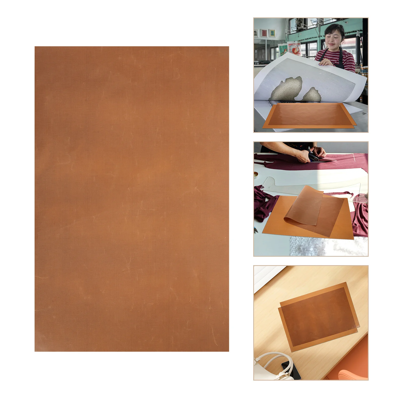 

2pcs Heat Resistant Mat For Sublimation Printing Heat Transfer Projects High Temperature Insulation Nonstick Ptfe Sheet Reusable