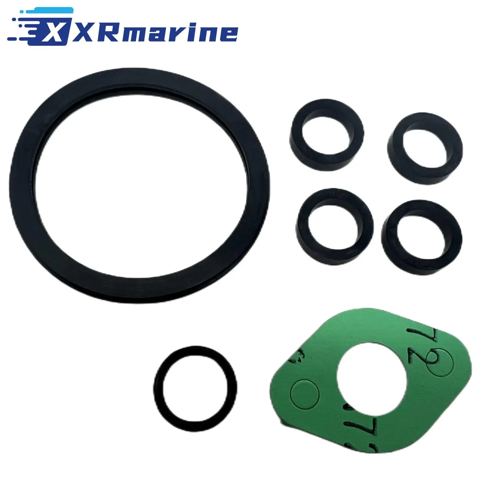 Per Volvo Penta MD6A MD6B MD7A MD7B Kit guarnizioni per tubi dell'acqua O-Ring motori Diesel per 22024 ORB22024