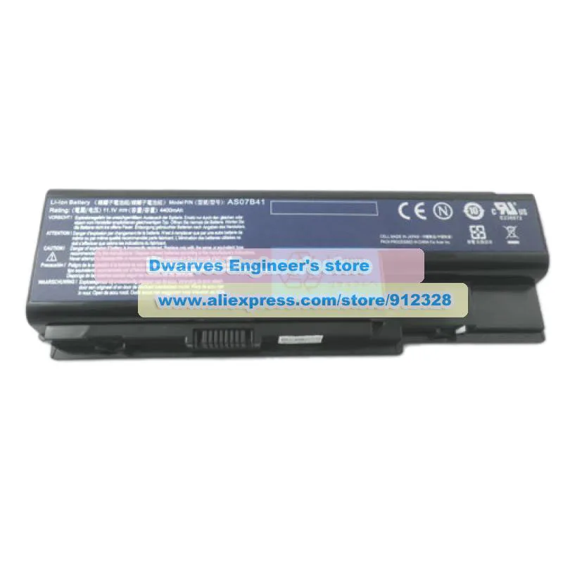 11.1V 4400mAh Battery AK.006BT.019 AS07BX2 AS07B73 For Emachine E520 E720 G420 G620 Gateway MC73 MD-2400 NV73A MD7826 LJ75 LJ65