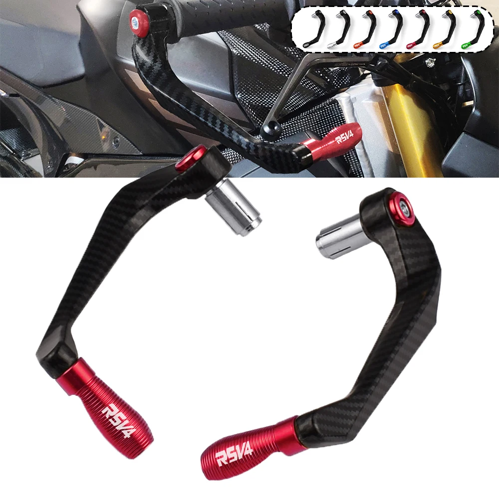 Motorrad Aluminium Lenker Brems- und Kupplungshebel Handschutz Protektor für Aprilia RSV 4 RSV4 RR RF