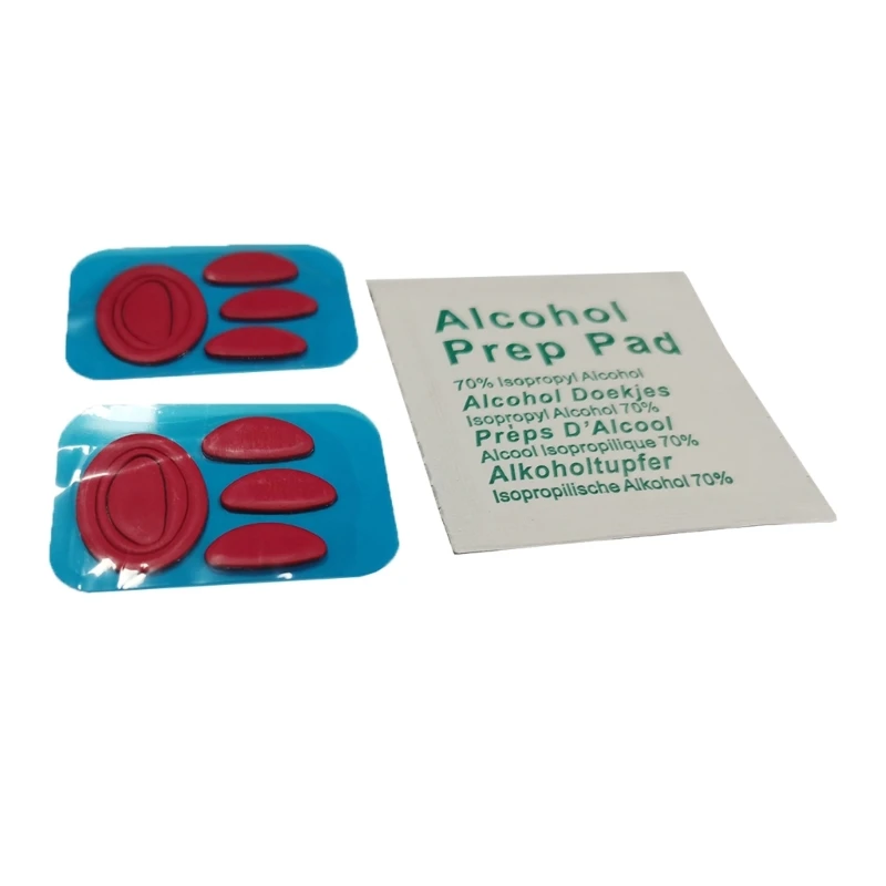 2 Gói Chuột Chuyên Nghiệp Bánh Dán Chuột Chân Miếng Lót Lướt Đường Cong Thay Thế Cho ZOWIE EC1-B EC2-B Chuột