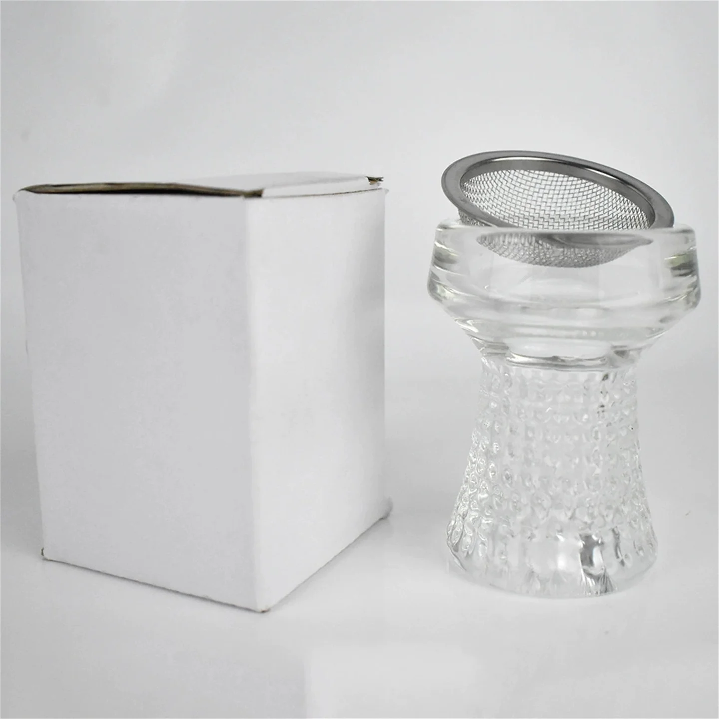 5 Pieces/Lot Crystal Glass Single Hole Hookah Bowl Arabic Shisha Pipe Accessories