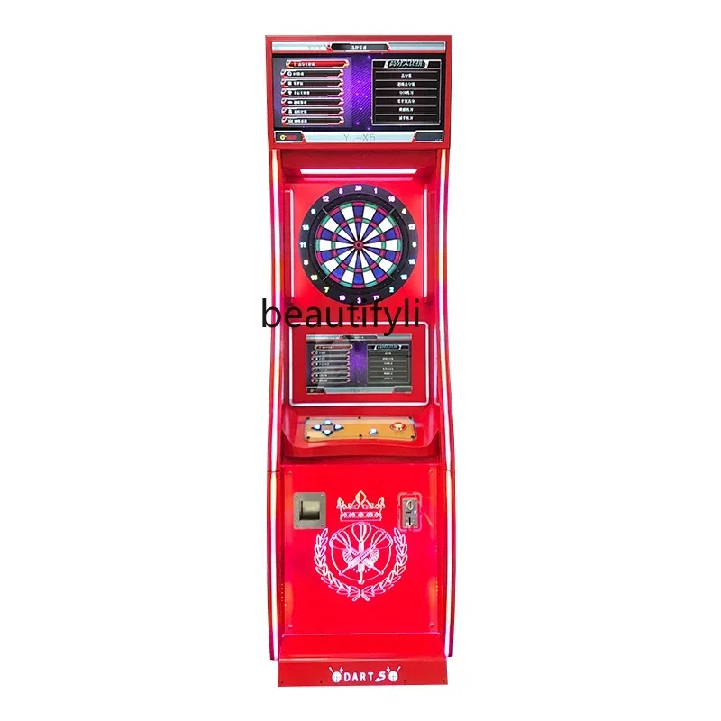 Bar Smart Electronic Soft Dart Machine Touch Screen Vertical Networked Target Board