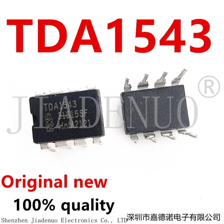 (2-5piece)100% New original TDA1543  DIP-8  Chipset