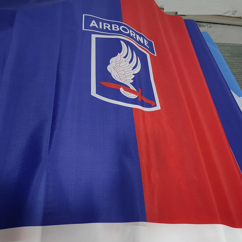 2X3FT Airborne Brigade Flags Custom Size 90X150CM BANNER