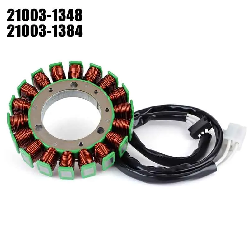 Stator Coil For Kawasaki EJ400 W400 Special Edition EJ650 W650 1999-2008 2007 2006 2005 2004 EJ 400 650 21003-1384 21003-1348