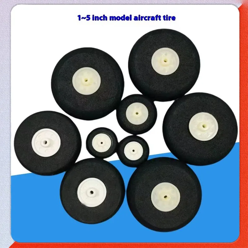 2pcs/Lot High Elastic Rubber Wheel For Rc Fixed-Wing Airplane(Diameter 25/32/38/45/55/64/76/88mm ) Can For Diy Robot Tires