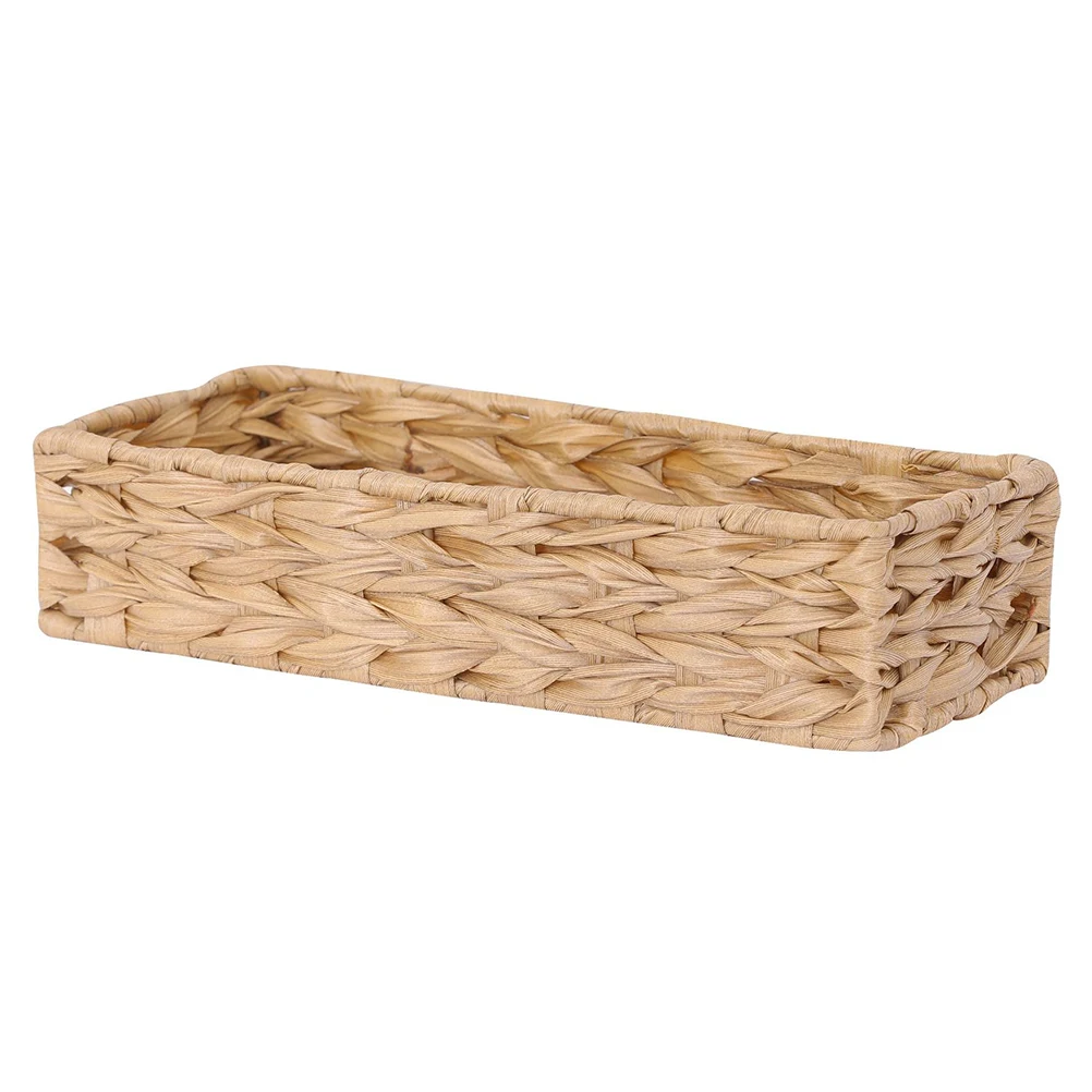 

Woven Storage Basket Large Capacity Desktop Container Home Sundries ganizing Household Multi function Portable
