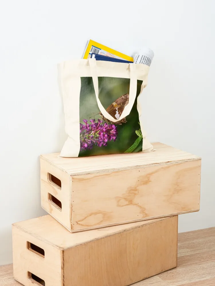 حقيبة حمل ربان مرقطة فضية، حقيبة رائعة من القماش للنساء، حقيبة قماش مخصصة للجامعة