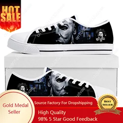 Horror Halloween Shoes Low Top Michael Myers Mens Womens Teenager Canvas High Quality Sneaker Casual Couple Sneakers Custom Shoe